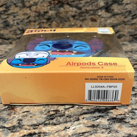 Disney Stitch AirPods Case - Blue and Purple - Picture 4 of 4